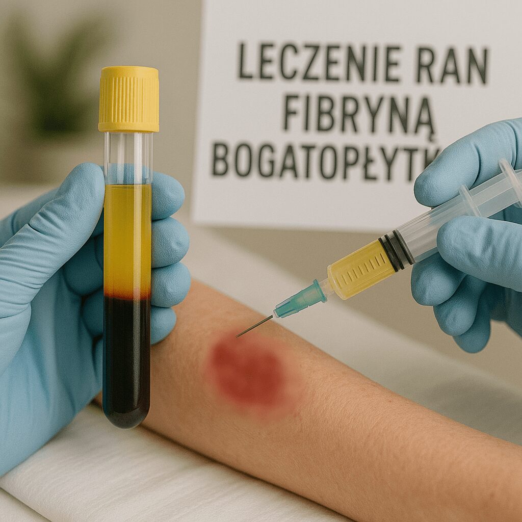 Fibryna bogatopłytkowa jako skuteczny środek na leczenie ran u seniorów