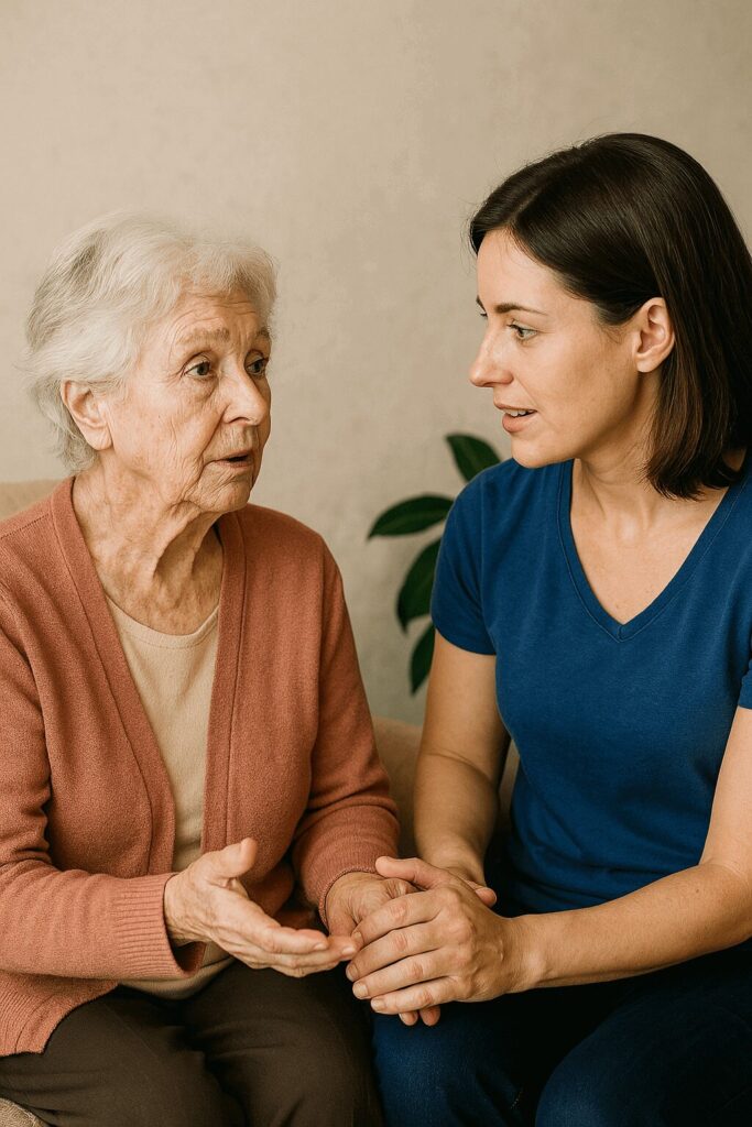 Jak rozmawiać z osobą chorą na Alzheimera? Techniki komunikacji dla opiekunów